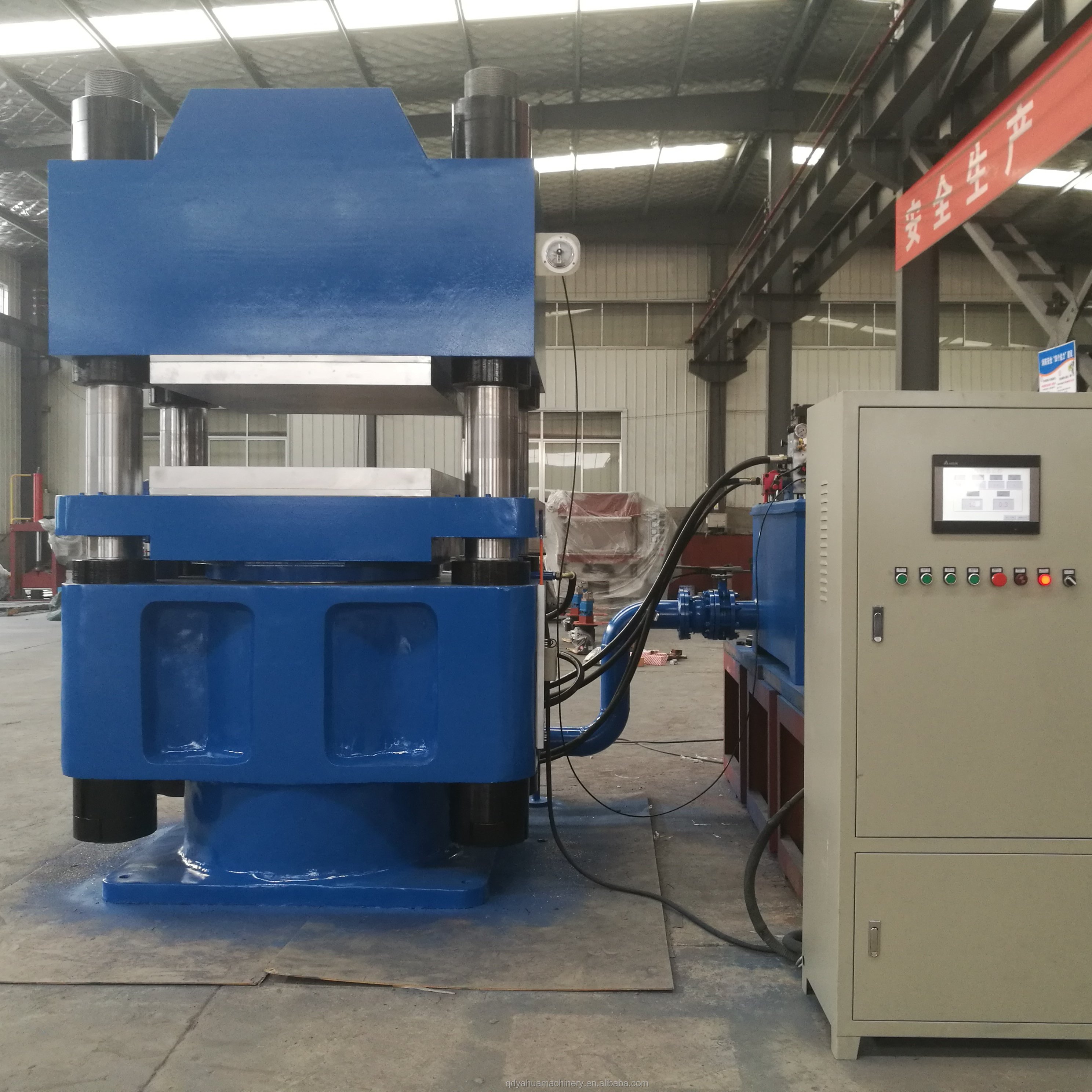 Non-slip shockproof rubber sheet / rubber roll sheet / floor rubber sheet making machine