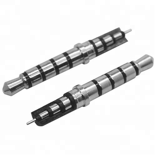 Hot Selling 3.5mm 5-Pole Audio Plug Jack Connector 4.5mm Tray Male High Quality Audio Plug Connectors