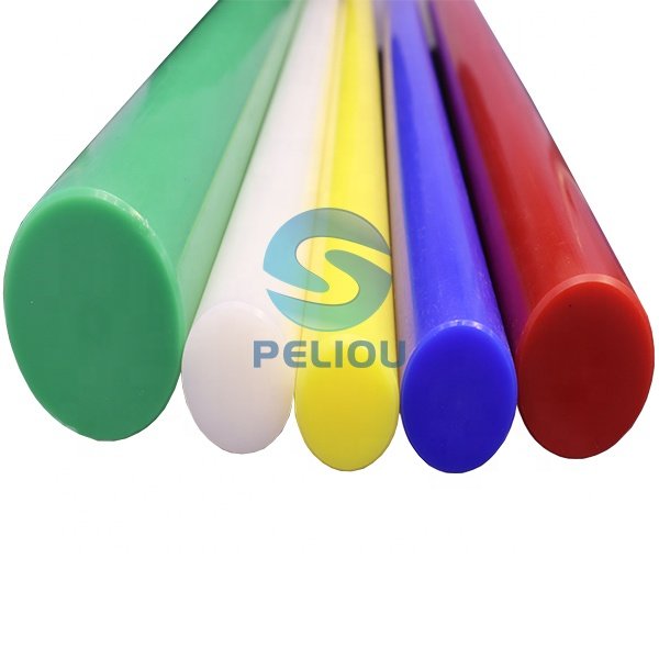 Custom Plastic Nylon Round Solid Extruded Polyurethane Nylon Bar nylon rod 34 uhmw-pe round uhmw bar