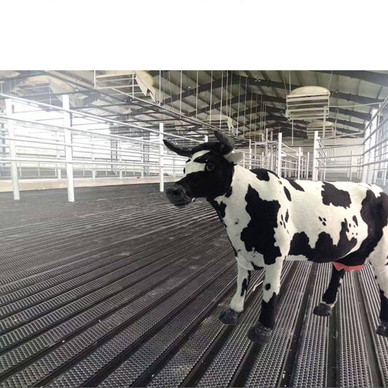 Livestock Rubber Matting Cow Stable Trailer Ramp Mat Rubber Sheets for Cow Dairy Farm