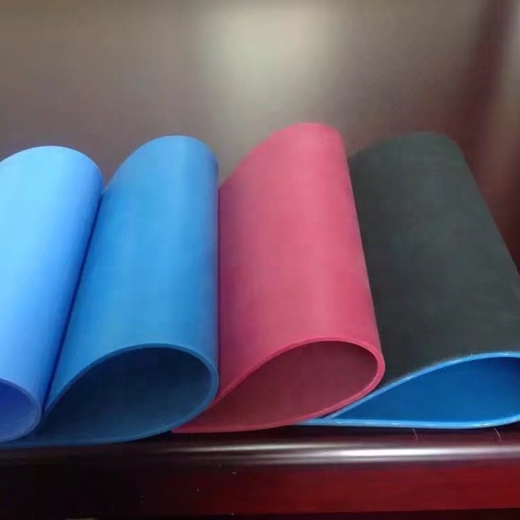 long life circle black blue gray Silicone rubber sheet for solar laminator PV module panels