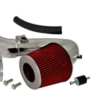 DR30 2012-2014 Civic Si k24z7 4cyl JDM racing cold air intake system black+filter