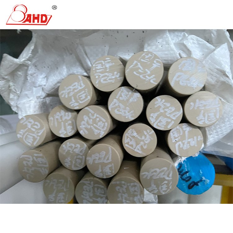 Machined solid customized size round bar peek stick welding color plastic rod