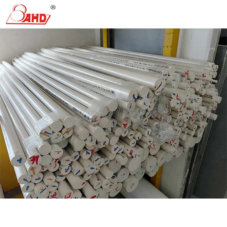 Machined solid customized size round bar peek stick welding color plastic rod