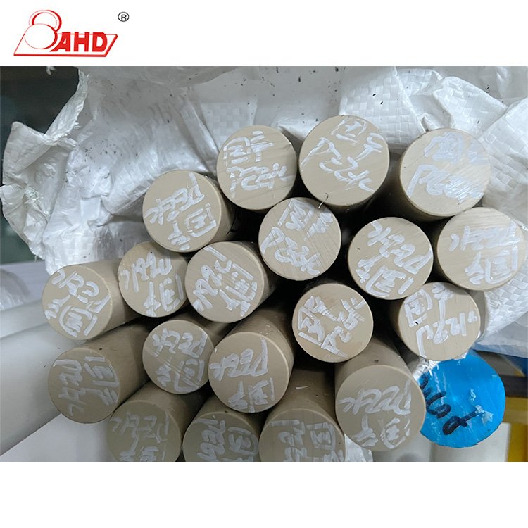 Machined solid customized size round bar peek stick welding color plastic rod