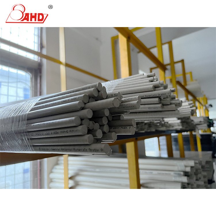 Machined solid customized size round bar peek stick welding color plastic rod