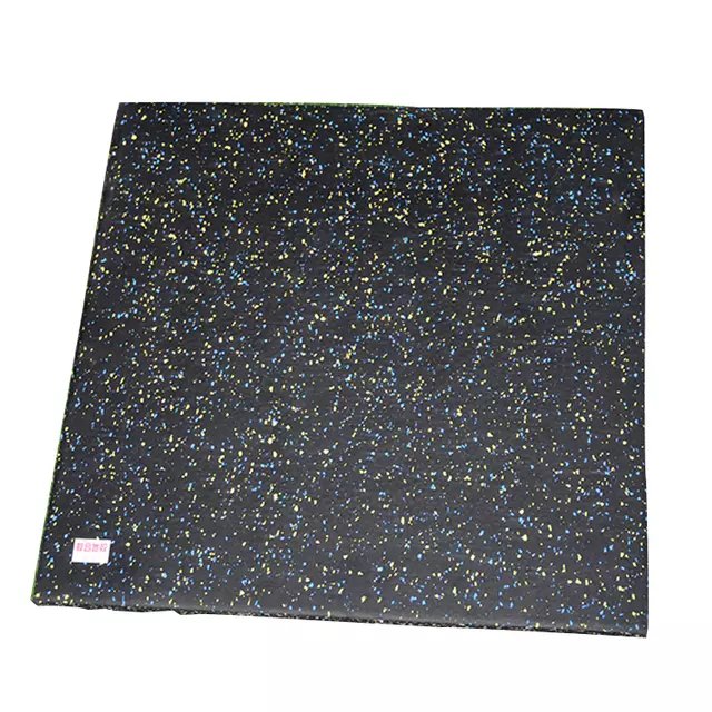 Manufacturers wholesale 15mm 20mm 25mm High Quality Anti-slip Eco-Friendly gym mats rubber flooring tiles rubber floor