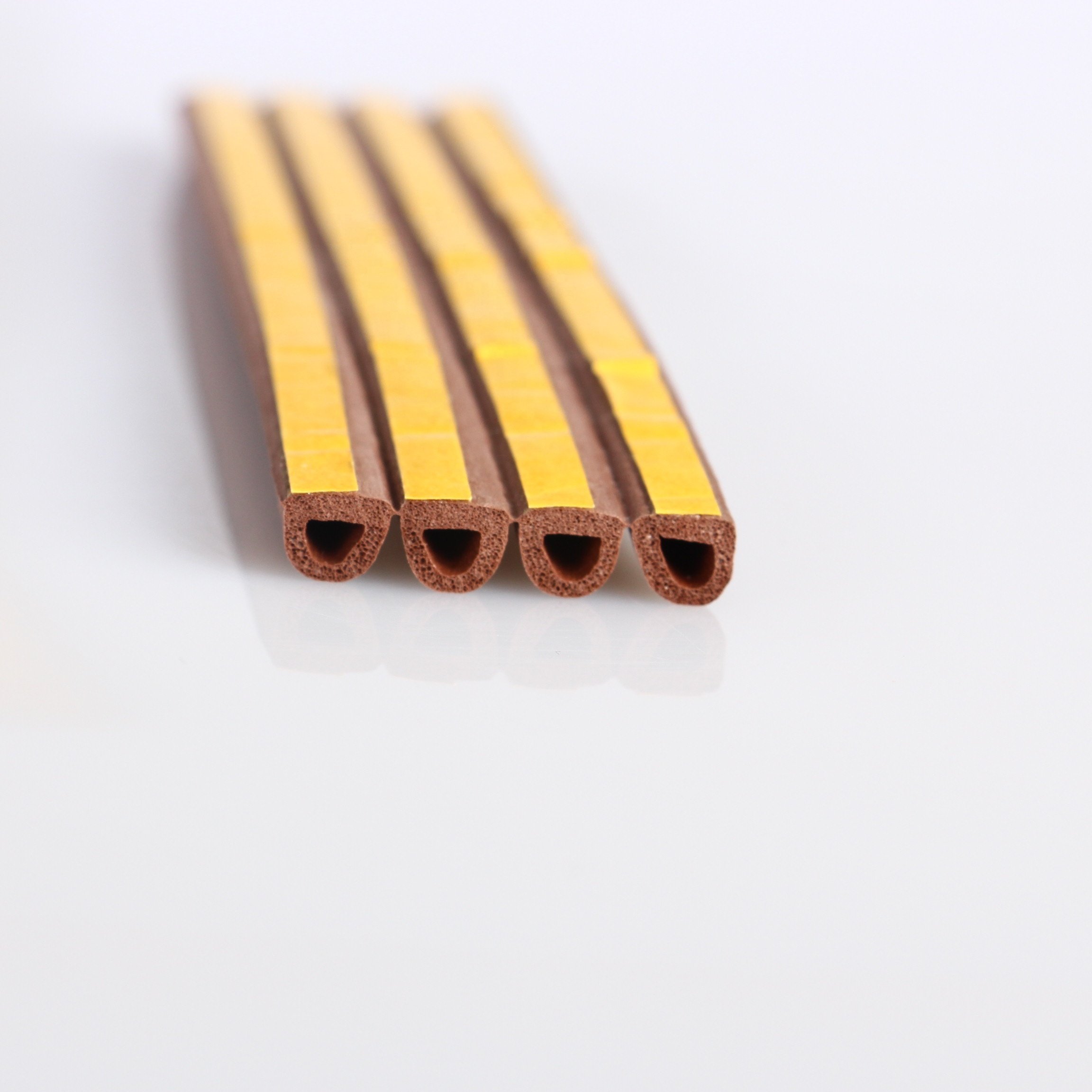 E/D/P/I Door Window Gasket Soundproof Seal Strip Self-Adhesive Rubber Foam Weatherstrip Windows Sealed Door weather strip