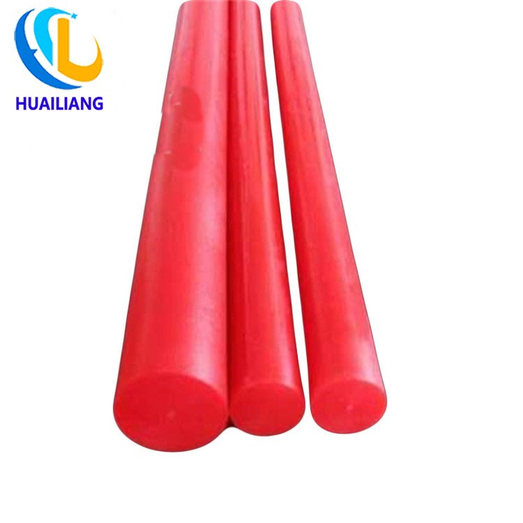 High quality good self-lubrication and low coefficient of friction drylin red round mc nylon pp pa rods