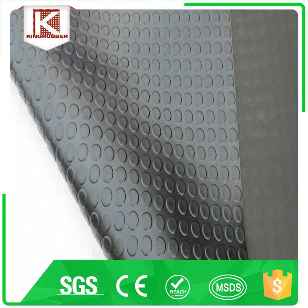 Anti slip stud rubber matting rubber sheet rolls