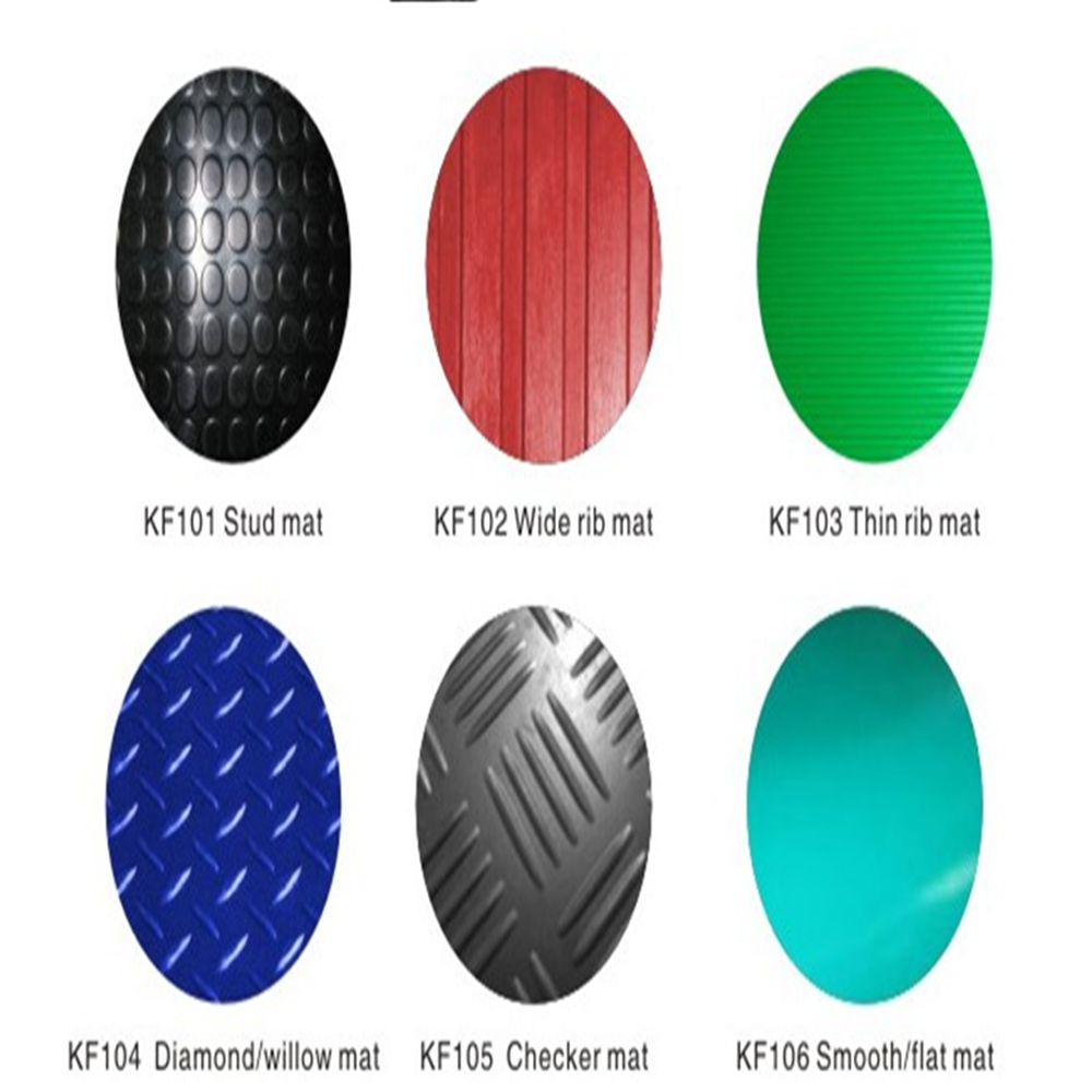 Anti slip stud rubber matting rubber sheet rolls