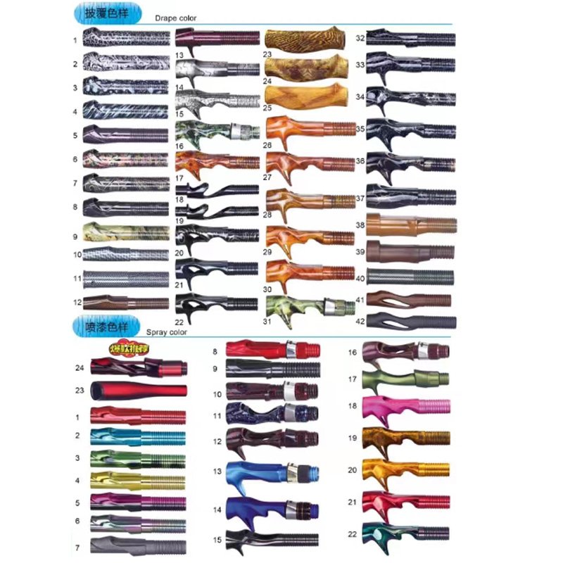 YSS Fishing Rod Building or Repair ultra light fast delivery customized carbon fiber reelseat for rod custom