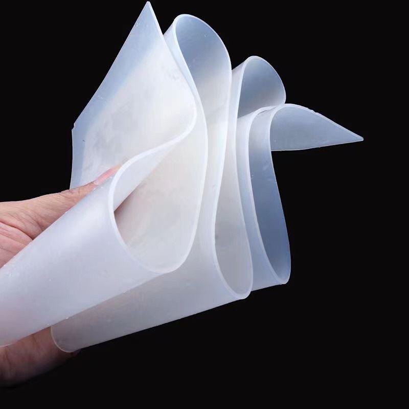 Silicone Rubber Sheet for Silicone Rubber Sheet with New Tear Of White Iron Table FPM Industrial Silicone Rubber Sheet