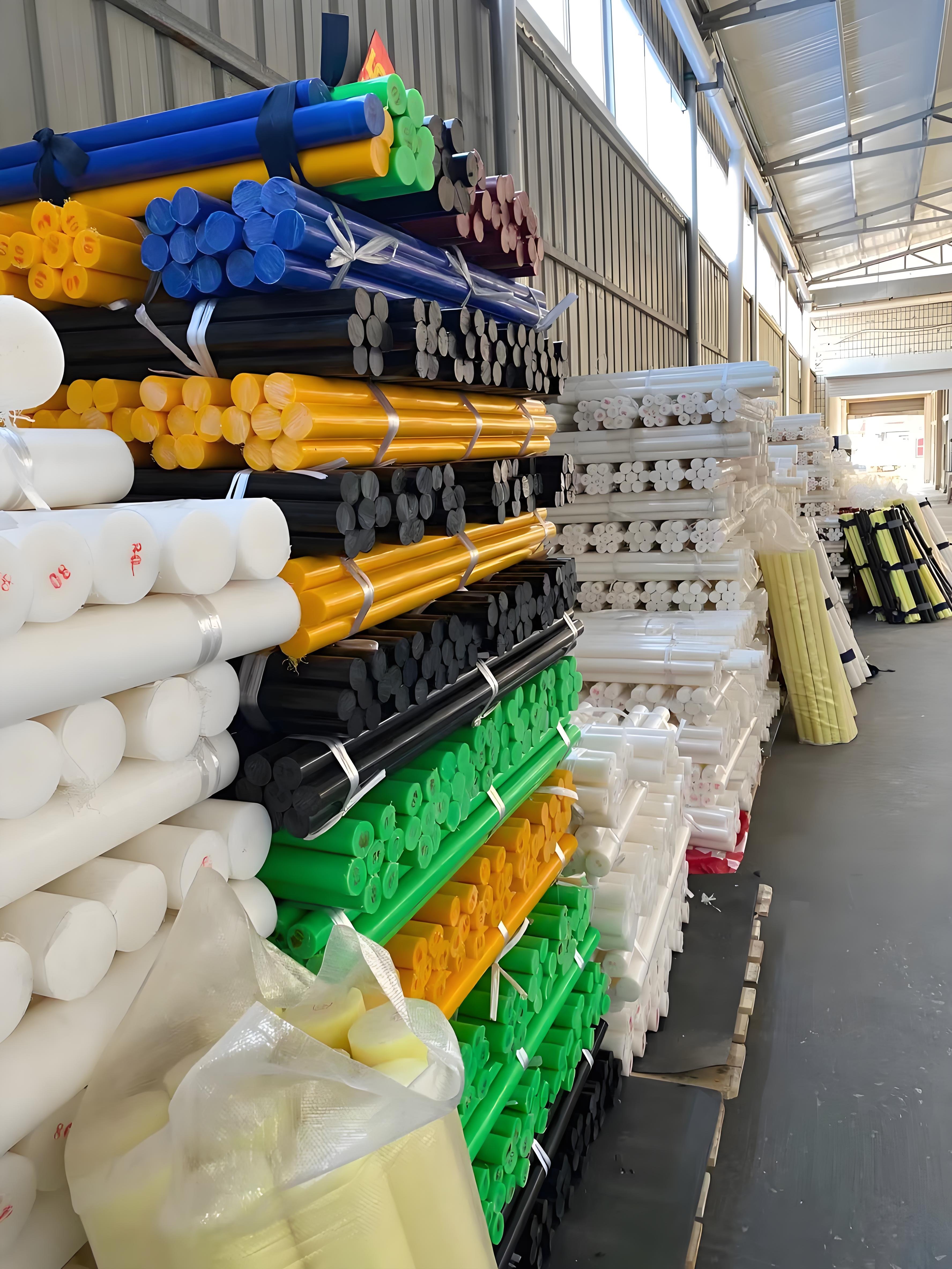 High wear resistant solid nylon rod plastic solid round rod raw material polyurethane rod wholesale