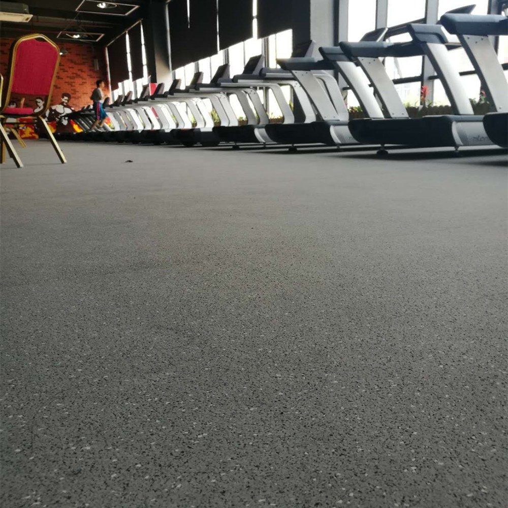 CATY High density recycled gym rubber sheet EPDM with SBR sparkle