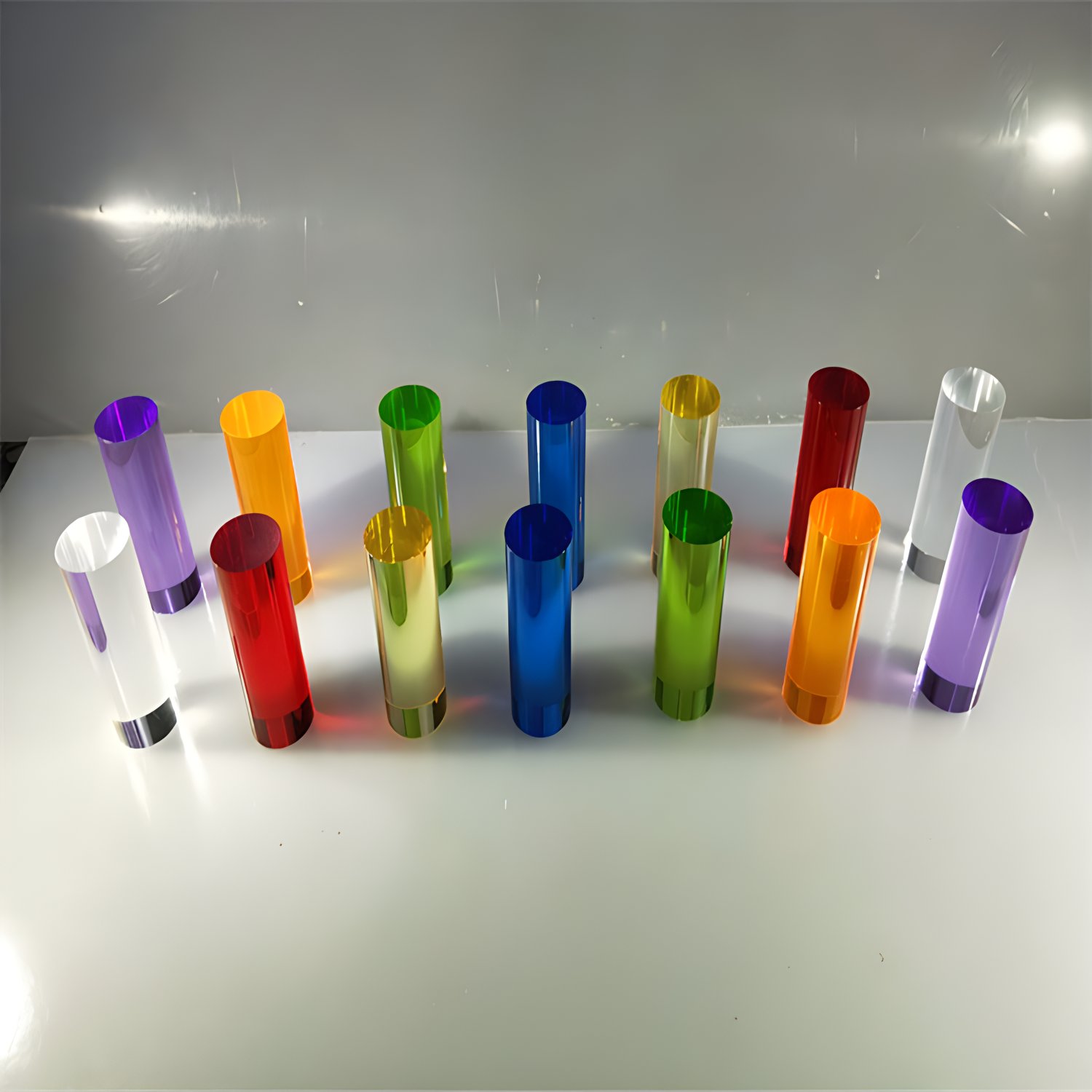 Manufacturer Clear Acrylic/Colored Cast Acrylic Rods Transparent Plastic Rod Round/ square/ bubble rod