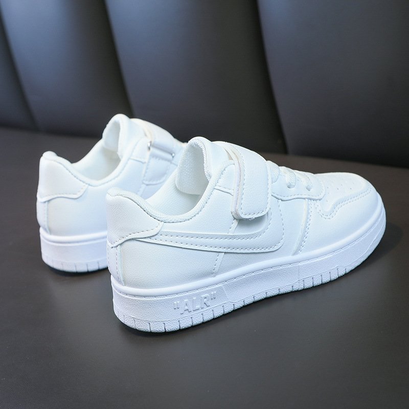 Children's casual shoes girls small white shoes comfortable board shoes