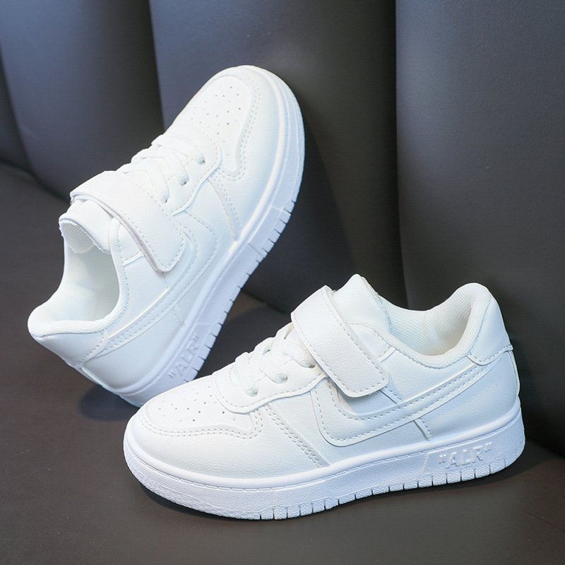 Children's casual shoes girls small white shoes comfortable board shoes