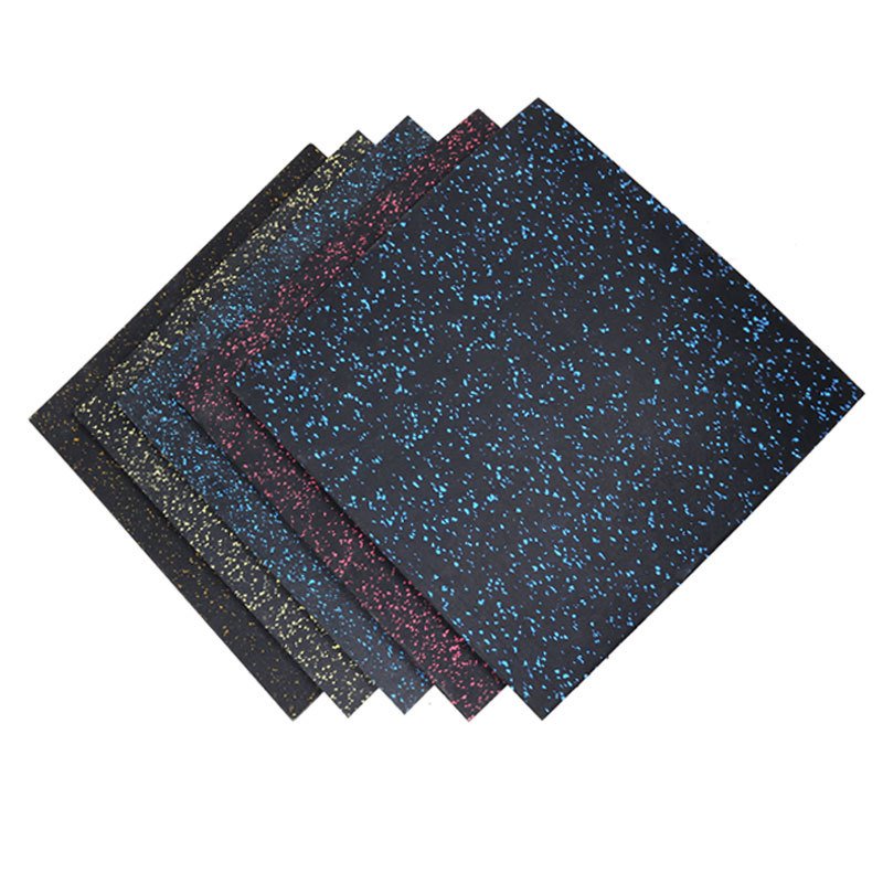 Gym Rubber Floor Mat, Durable Gym Floor Mat, Optional Thickness Gym Mat