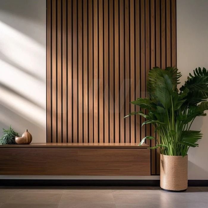 Modern Design Nature wooden Acoustic Panels Large Wooden Acoustical Ceiling Panels Sound Advantage 3D Model Graphic Design