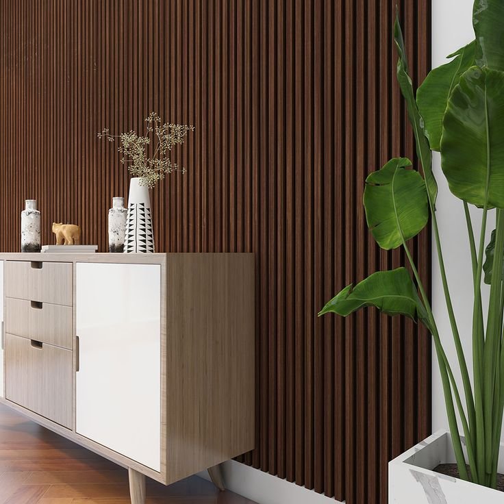 Modern Design Nature wooden Acoustic Panels Large Wooden Acoustical Ceiling Panels Sound Advantage 3D Model Graphic Design