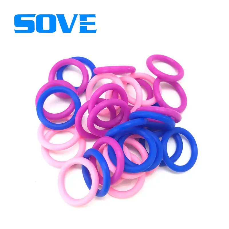 silicone mold OEM Customized Manufacturer hot sale yellow black green white brown red blue oil resistant silicone O-ring