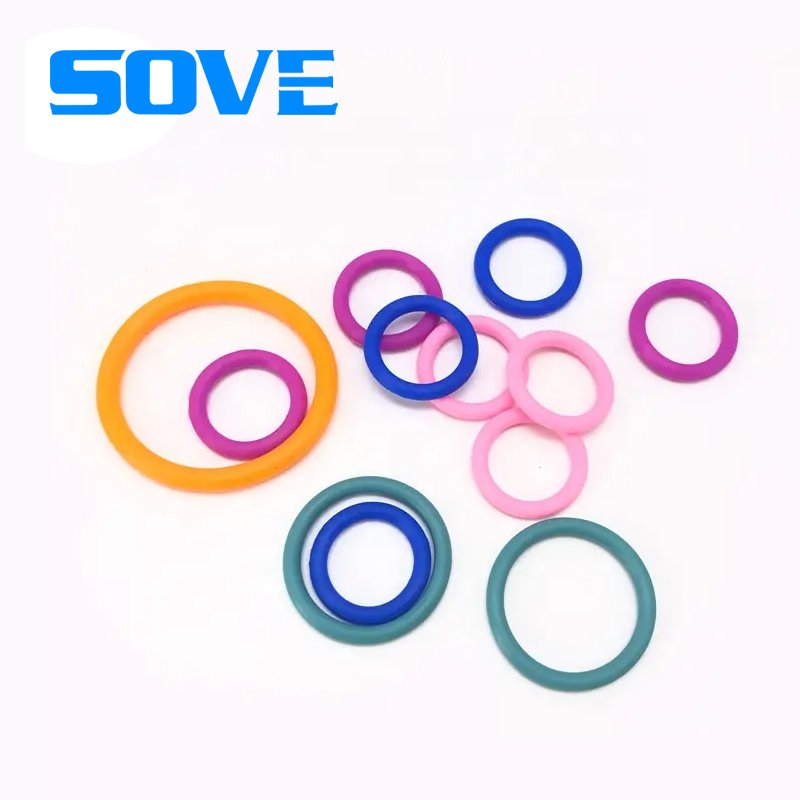 silicone mold OEM Customized Manufacturer hot sale yellow black green white brown red blue oil resistant silicone O-ring