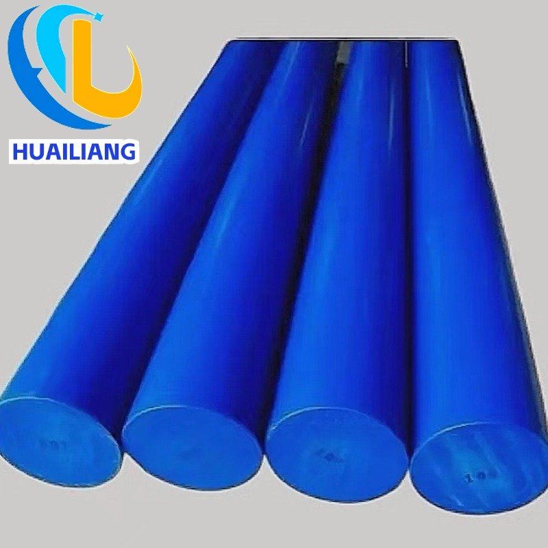 hot sale 15mm 50mm PA6 Rod Nylon6 Round Bar White Black Blue color PA6 Rod
