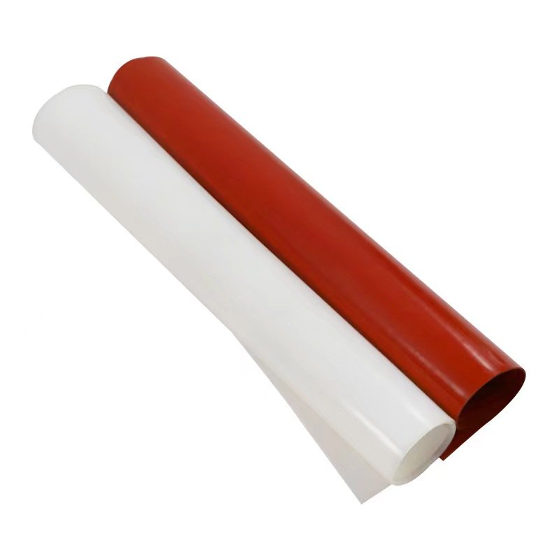 Customizable 1~50 mm Silicone Heat Resistant Rubber Sheet Roll High Temperature Insulation Manufacture Cutting Moulding