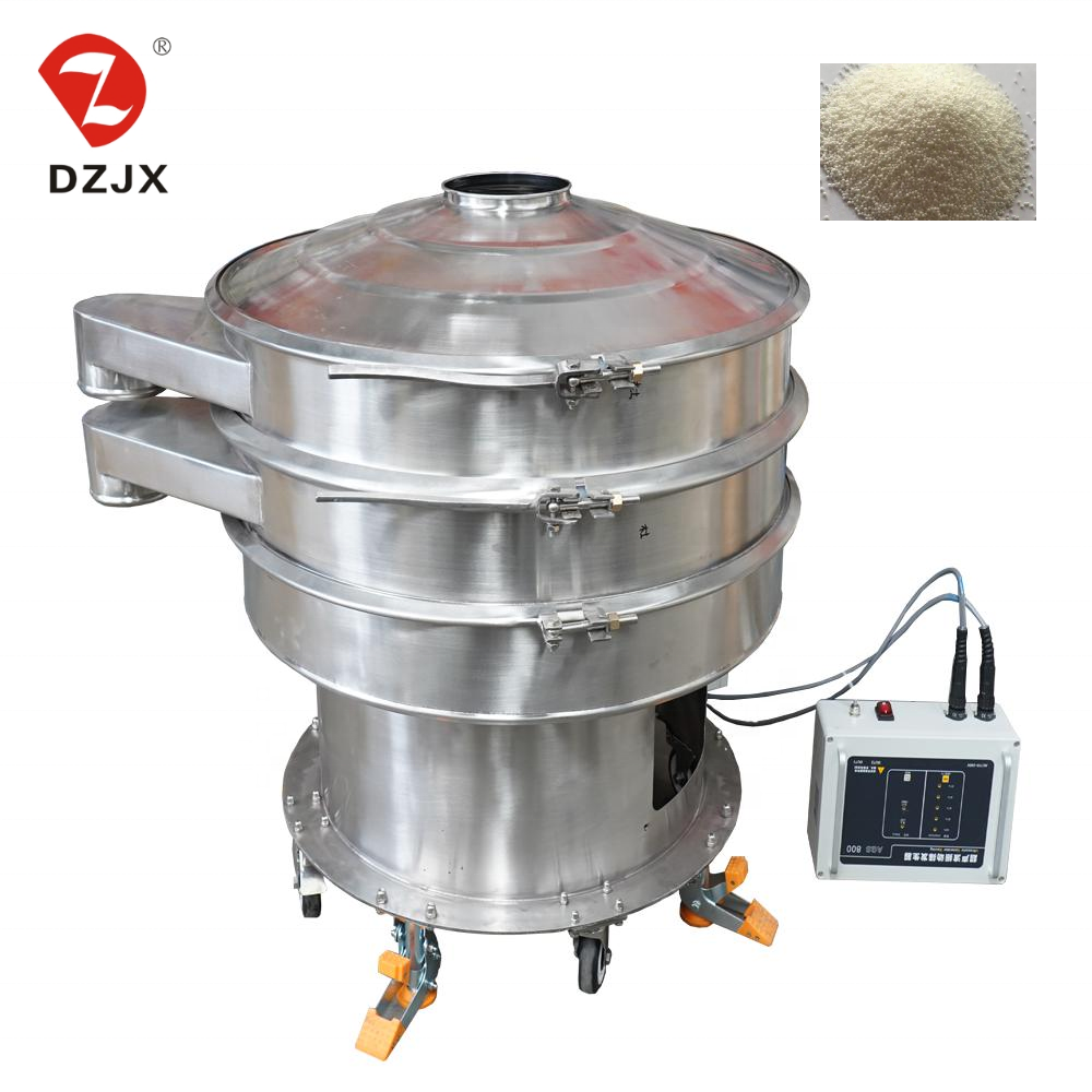 DZJX China Suppliers Electric Vibrating Screen Sifter Machine For Corn Flour Powder Rotary Vibro Sieve Sifter In Food Industry