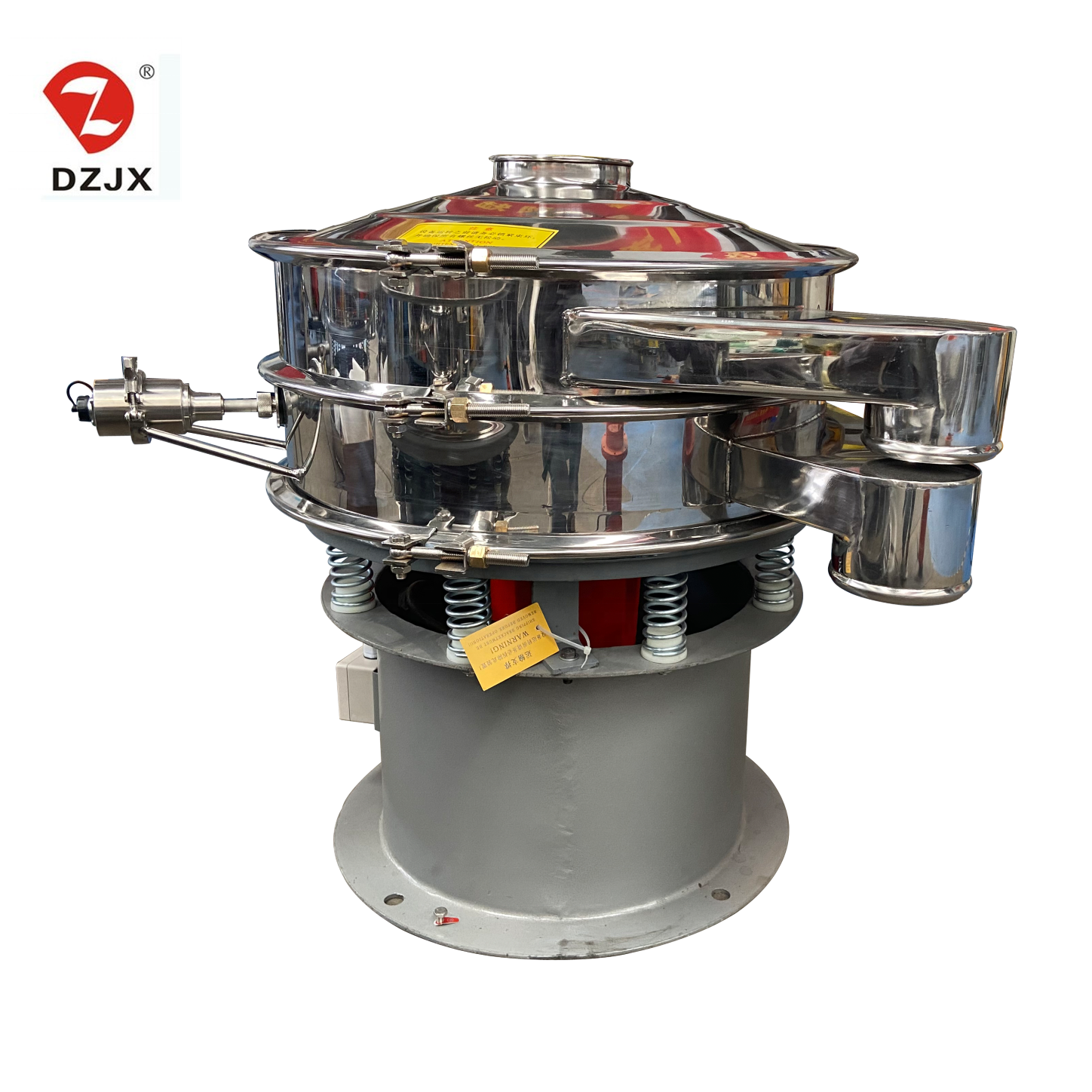 DZJX China Suppliers Electric Vibrating Screen Sifter Machine For Corn Flour Powder Rotary Vibro Sieve Sifter In Food Industry
