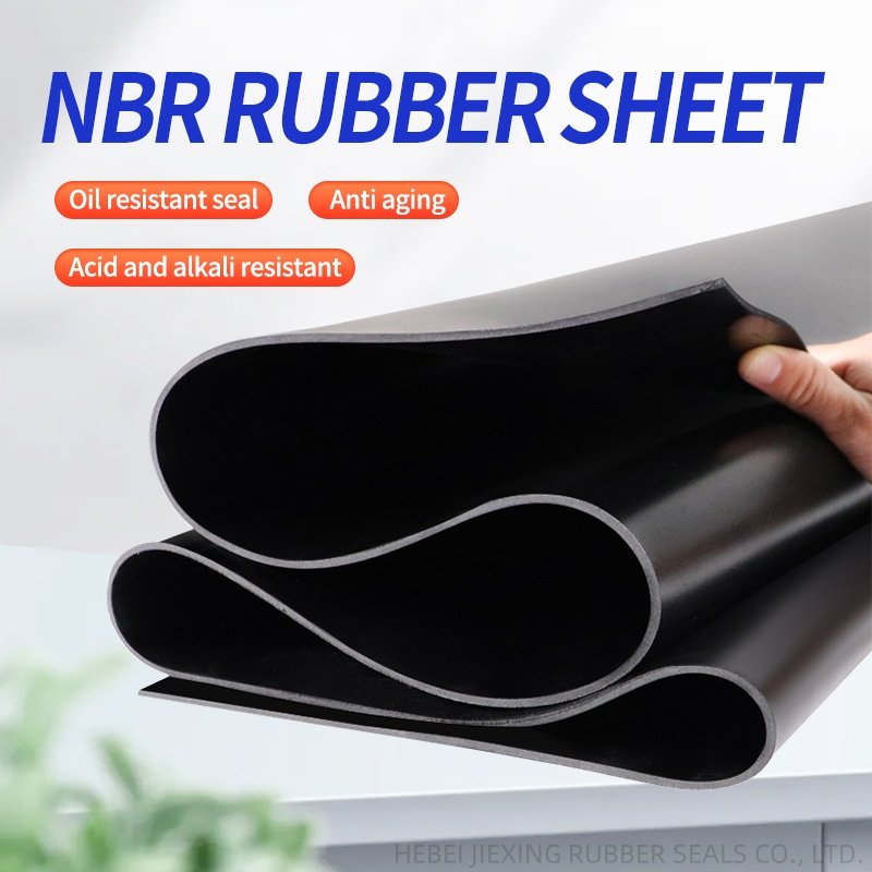 Custom High Quality 0.5mm 12mm Thickness 9mm 3mm Fkm Sbr Nbr Epdm Nitrile Silicone Rubber Sheet Roll