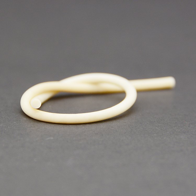 transparent silicone rod