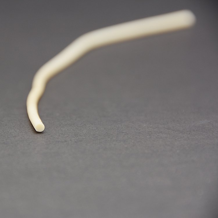 transparent silicone rod