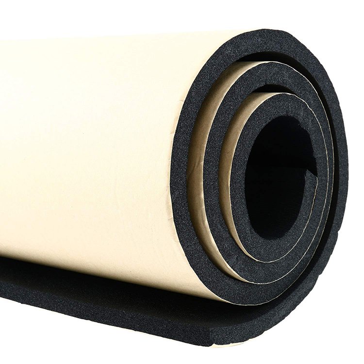 Rubber Sheet Black Foam Cr/NBR/EPDM/SBR/PVC Smooth Rubber Sheet Rolls
