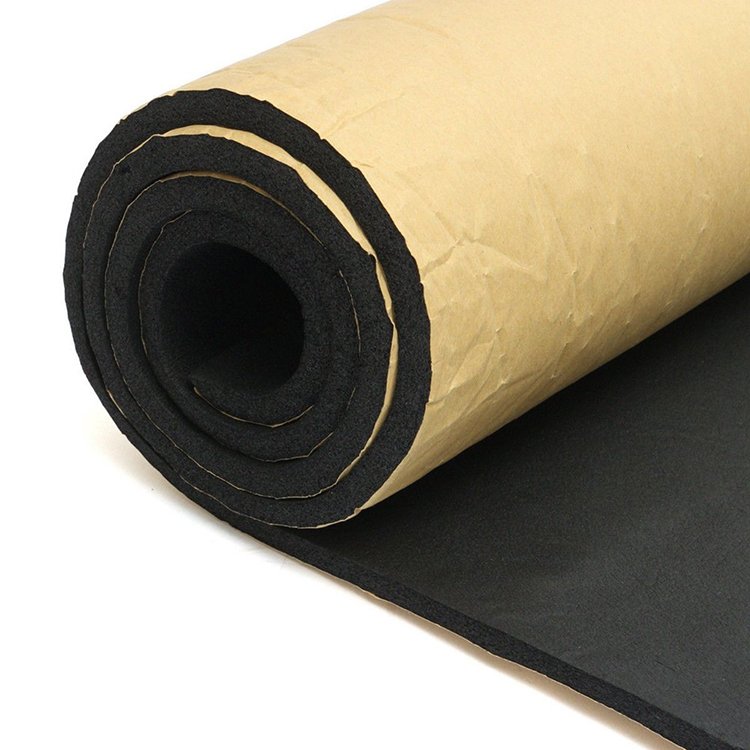 Rubber Sheet Black Foam Cr/NBR/EPDM/SBR/PVC Smooth Rubber Sheet Rolls