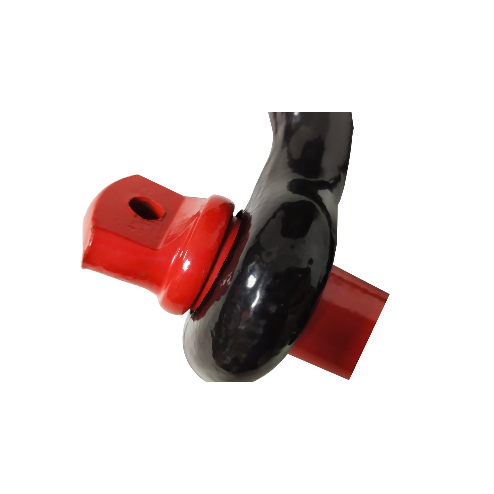 Monster4WD 4.75T Bow Shackle US Type Recovery Gear with Rubber Protector Made of Steel and Alloy Steel