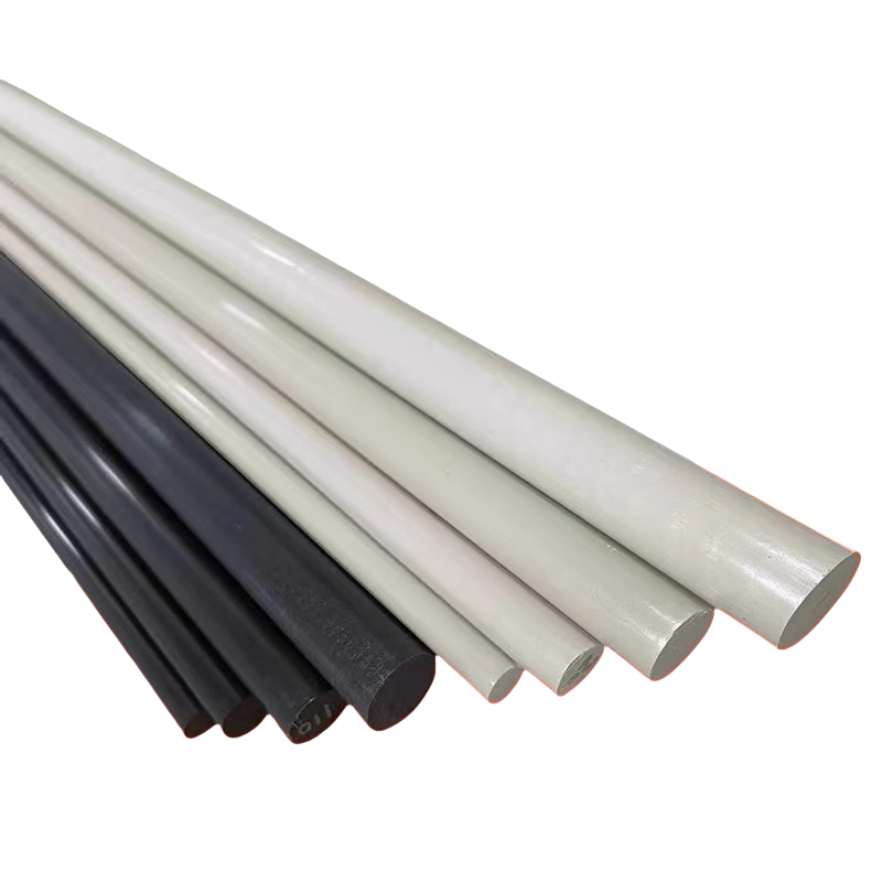 NATURAL 100% PEEK PLASTIC BAR/SOLID PEEK ROD FOR ENGINEERING PLASTIC High quality genuine natural PEEK rods Natural/Black PEEK