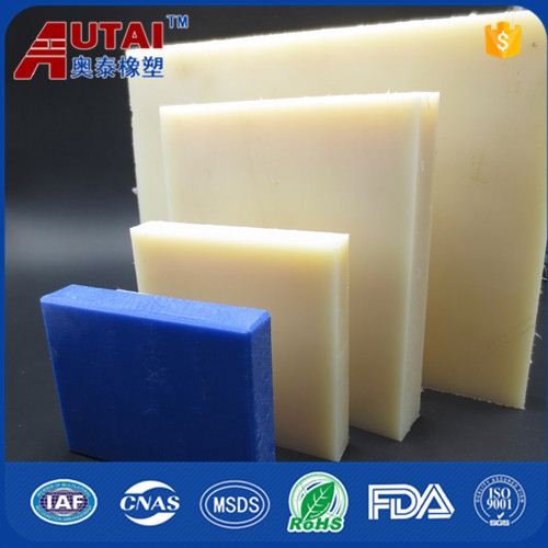 Nylon round bar plate