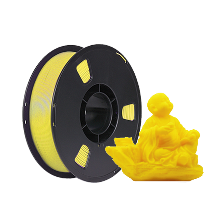 Wholesale PLA filament 1.75mm 3d printer filament pla silk tricolor 3d printing plastic rods Silk 3d filament for 3d printer