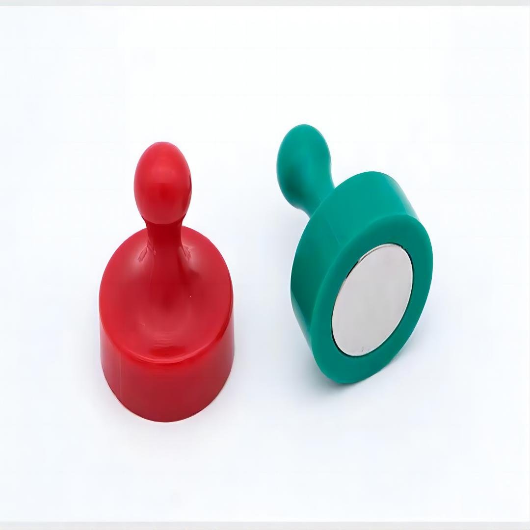 Color Push Rod Magnet NdFeb Pushpin Magnet Clasp Office Particle Blackboard Strong Magnetic Nail Whiteboard Magnet Push Pin
