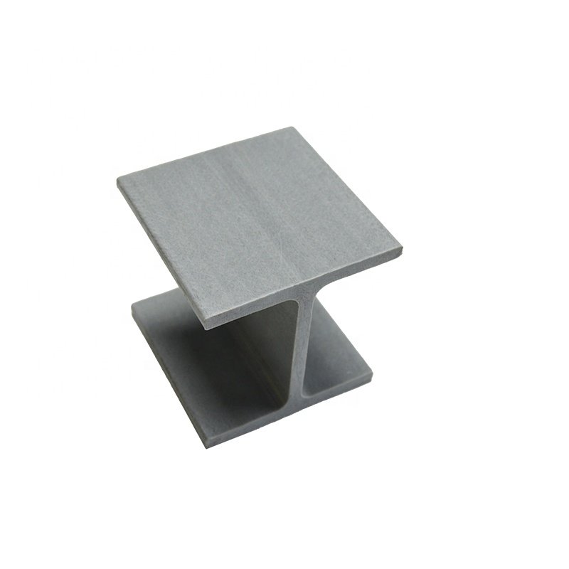 fiber glass Composite plastic H channel pultrusion profile 50X50X5MM frp I beam