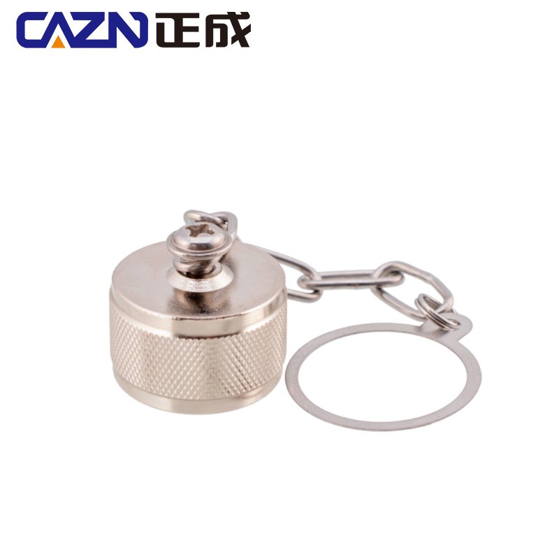 Computer IP67 M16 Plastic or Metal Dust Cover 3 18 mm Inner Diameter M16 Waterproof Rubber Cover Connectors