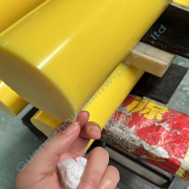 China Supplier Customized Engineering Extruded Plastic Uhmw Pe Solid Rod