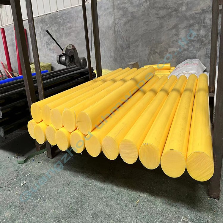 China Supplier Customized Engineering Extruded Plastic Uhmw Pe Solid Rod