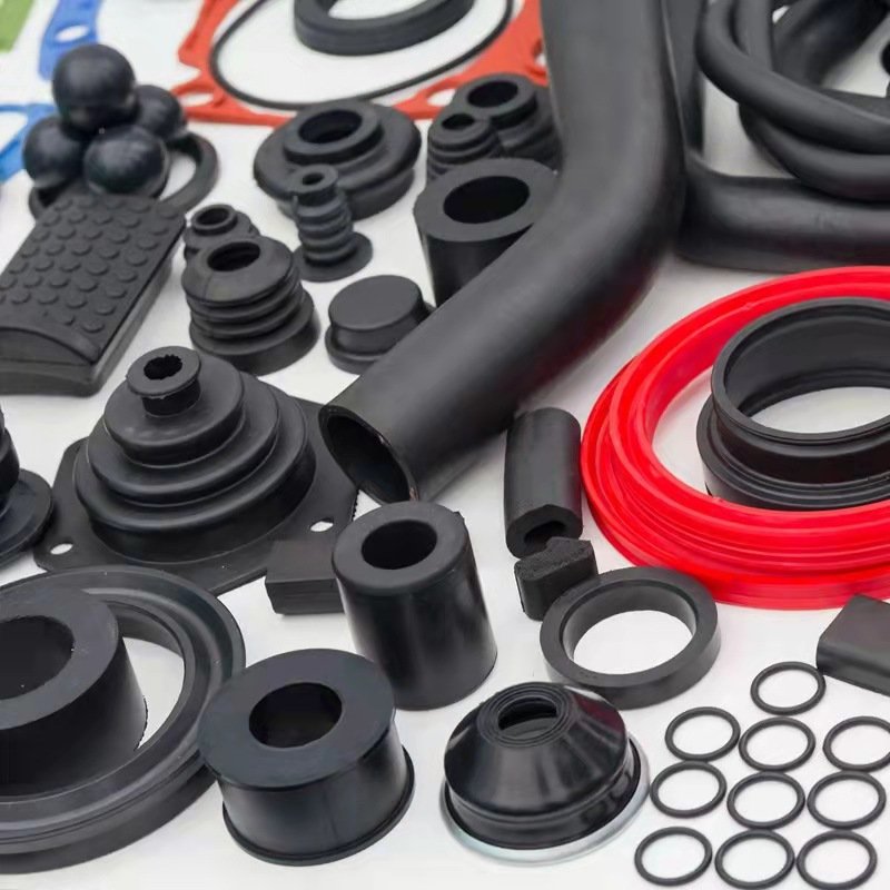 Custom Colorful Molded Oil Resistant Water Proof Silicone Rubber Epdm Nbr Fkm Part Products