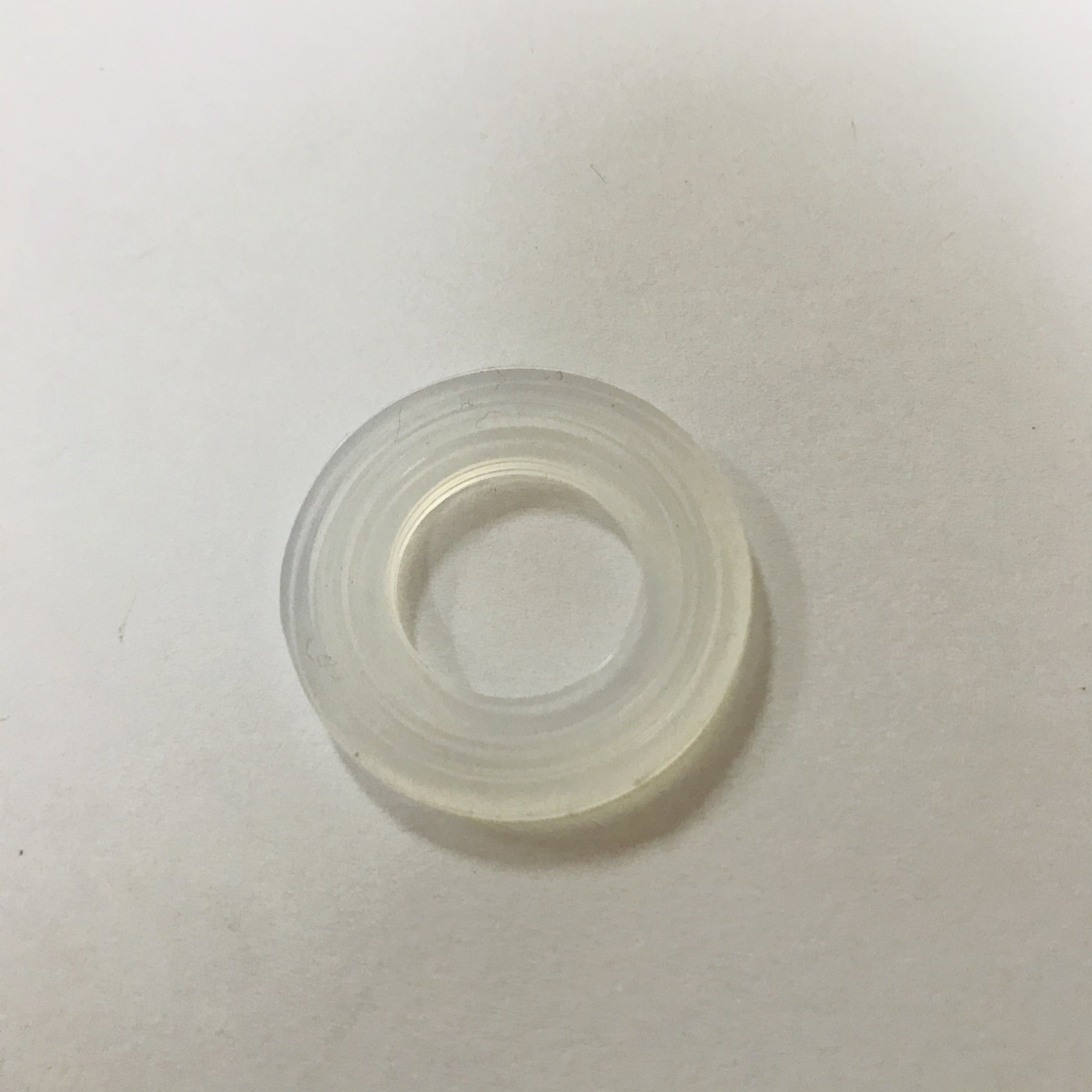 Transparent Silicone Round Flat rubber o-ring washer/gasket