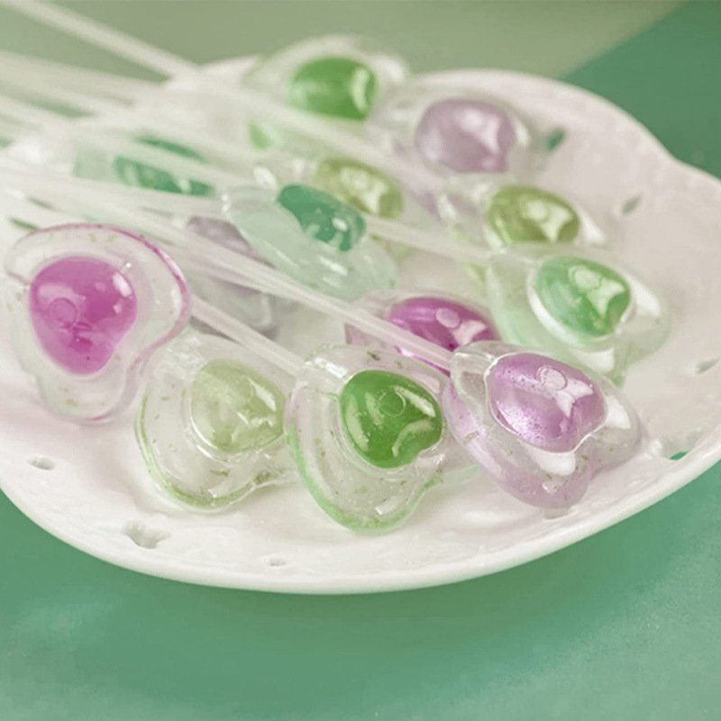 YOUYIZUO Transparent Mixer 2-10MM OD Best Lollipop Sticks Food Grade acrylic Rod For Lollipop Stick Insert Machine Cake Topper