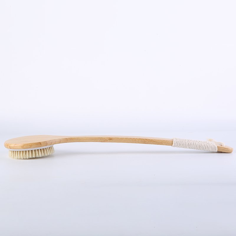 massage exfoliating Skin Back Scrubber Bath Brush Long Handle Body Brush with Soft Bristles