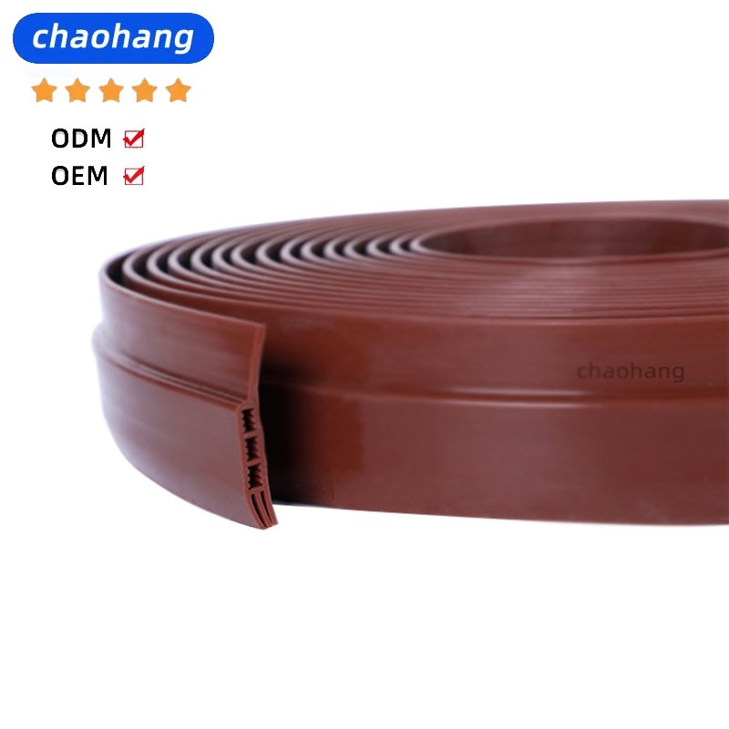 Door bottom baffle advanced sweeping/weather stripping door seal door silicone strip is very suitable for cold protection